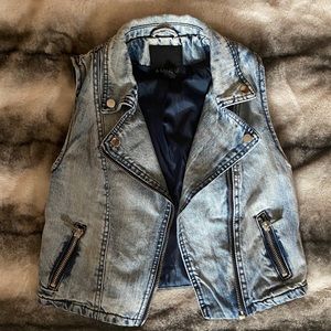 New Denim Vest (Size XS-S)